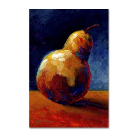 Marion Rose 'Pear III' Canvas Art,12x19